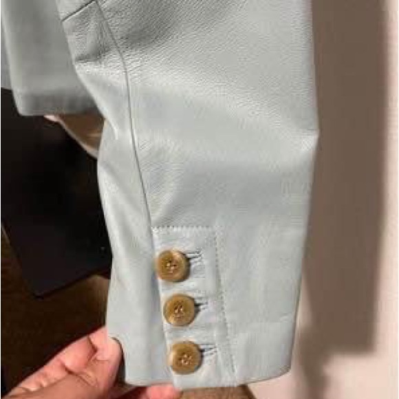 Women’s Small Terry Lewis 100% leather jacket - Picture 5 of 9